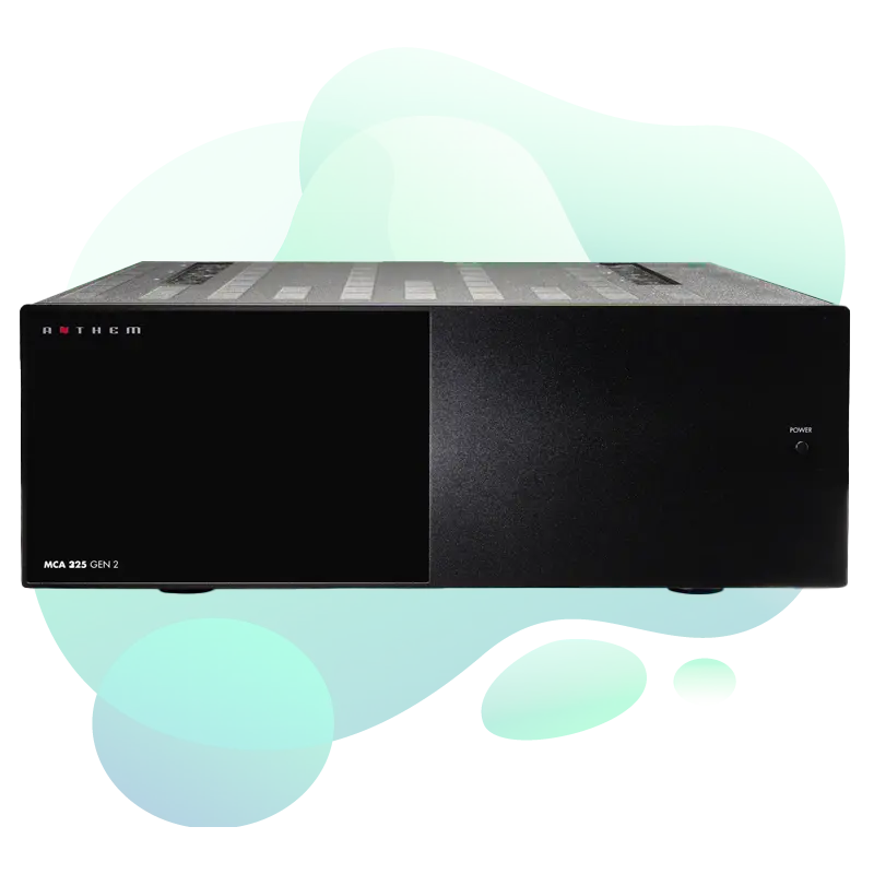 Anthem MCA 225 Gen 2 home cinema equipment view 1