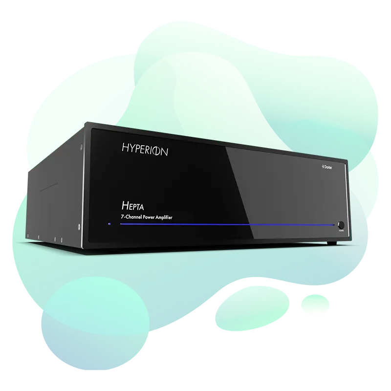 AudioControl Hyperion Hepta front view
