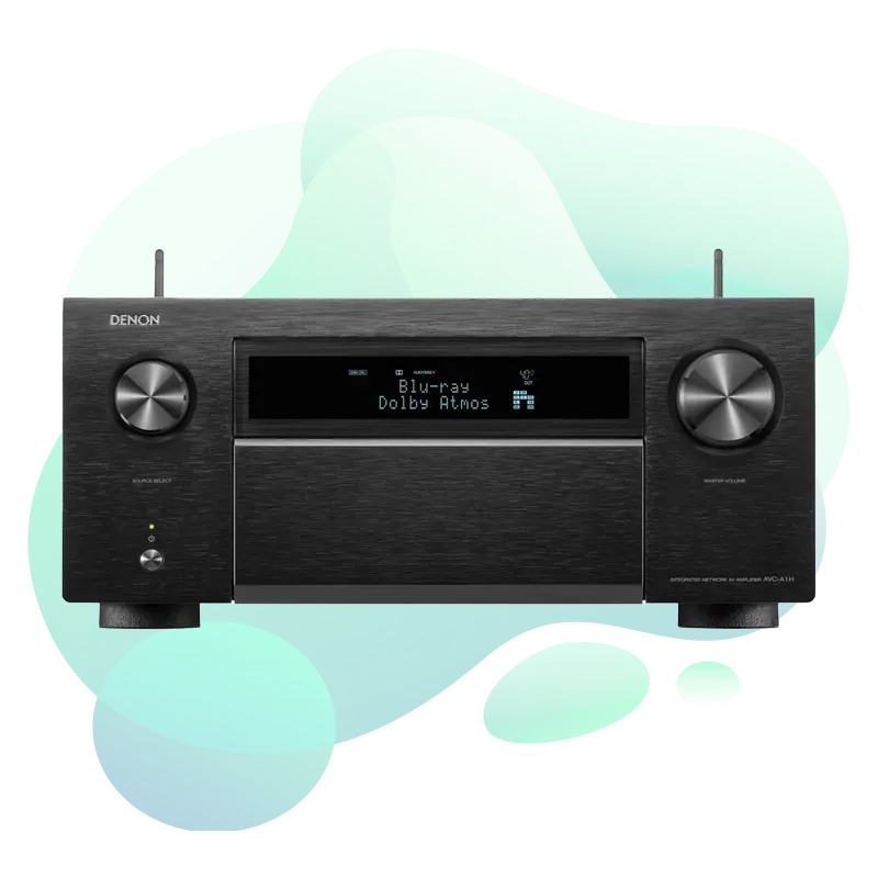 Denon AVC-A1H home cinema equipment view 1