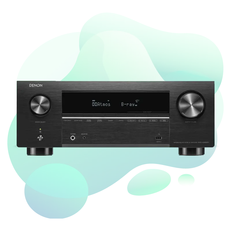 Denon AVC-X3800H home cinema equipment view 1