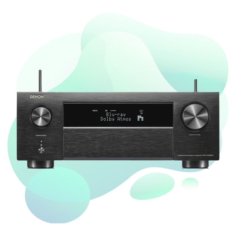 Denon AVC-X4800H home cinema equipment view 1