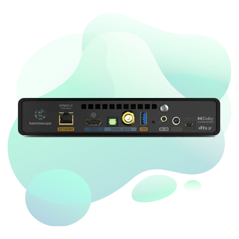 Kaleidescape Strato V home cinema equipment view 3