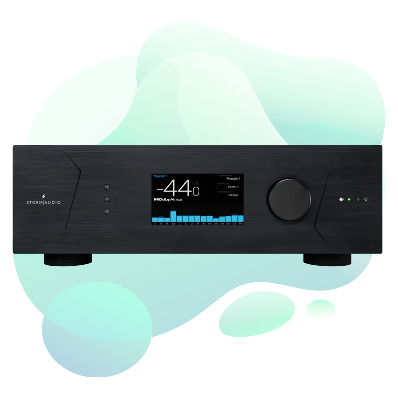 StormAudio ISP Core 16 front view