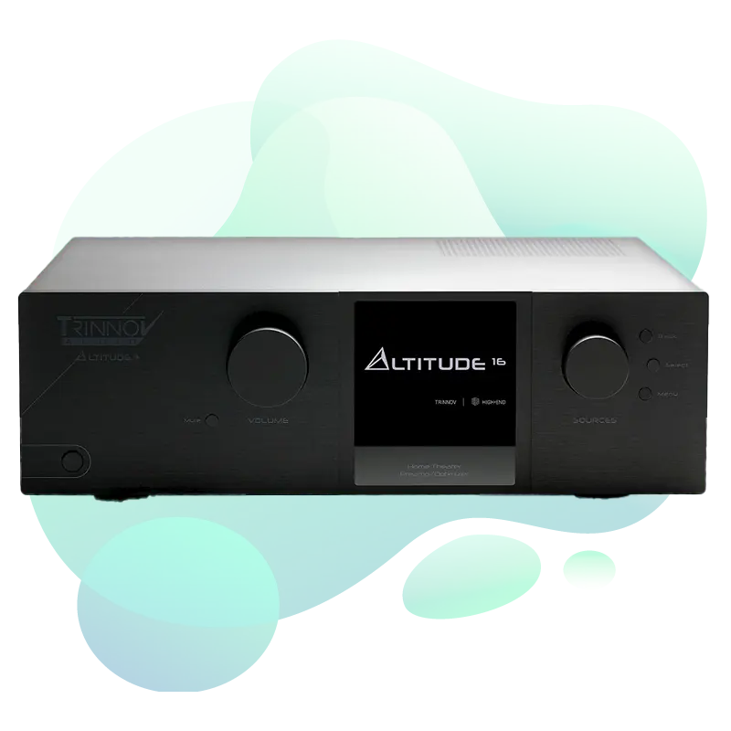 Trinnov Altitude16 front panel view