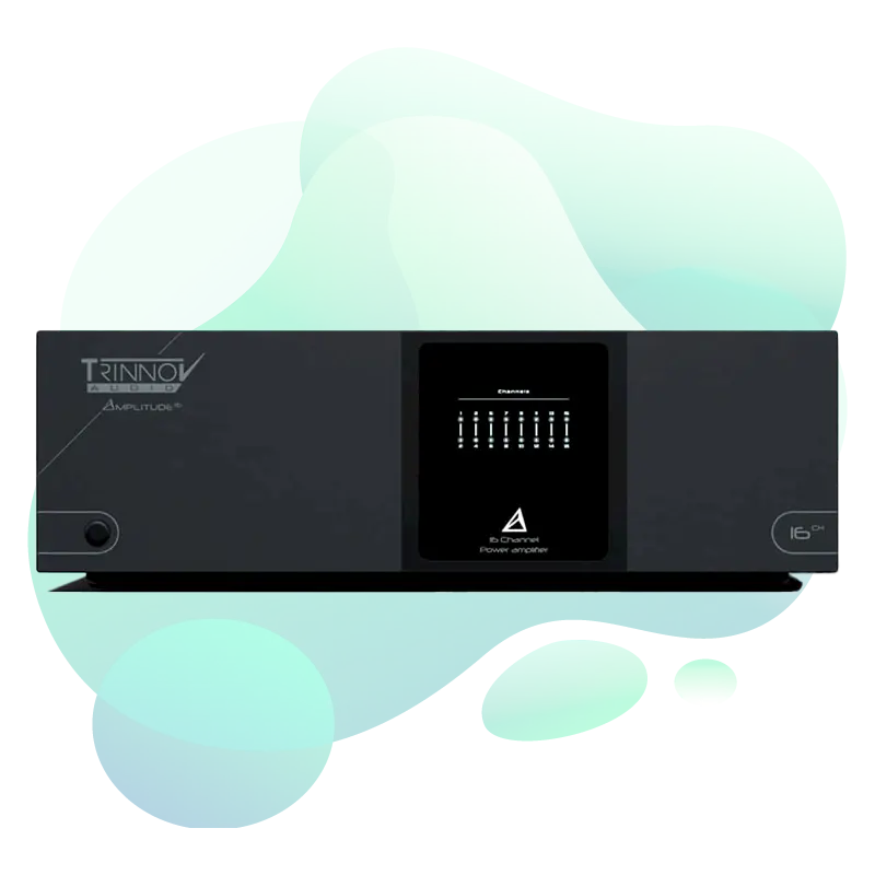 Trinnov Amplitude16 home cinema equipment view 1