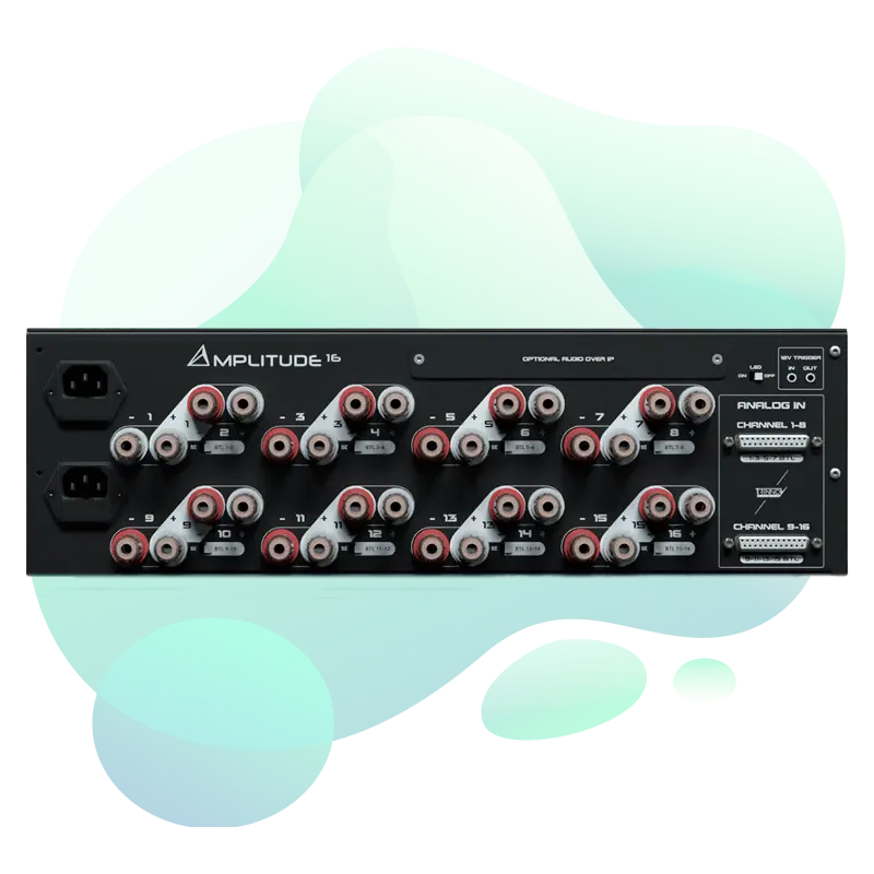 Trinnov Amplitude16 home cinema equipment view 2