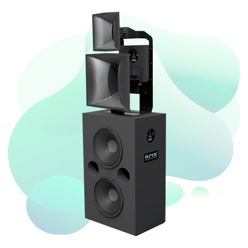 Krix Cinematix home cinema equipment view 1