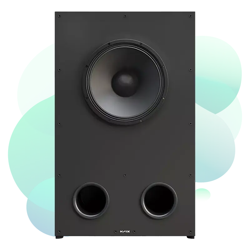 Krix Cyclonix 18 home cinema equipment view 1