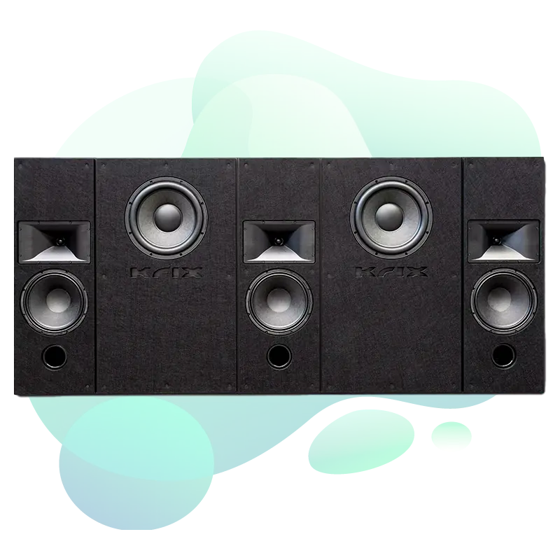 Krix MX-10 home cinema equipment view 1