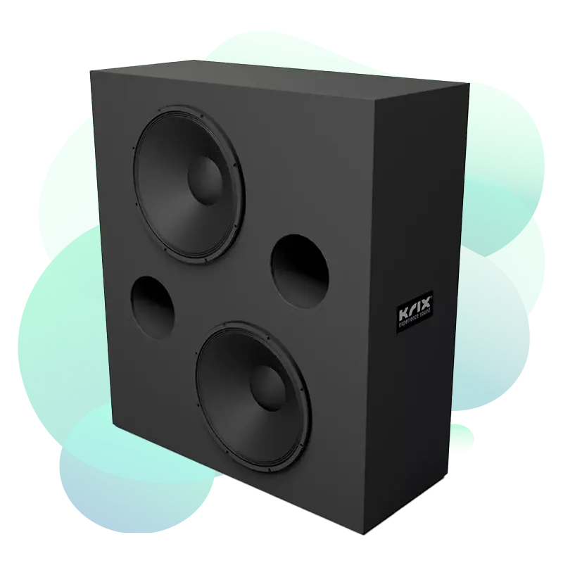 Krix Megacyclonix home cinema equipment view 1