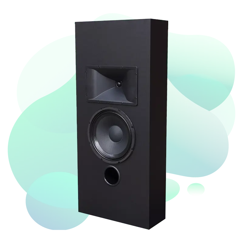 Krix Megaphonix Flat home cinema equipment view 1
