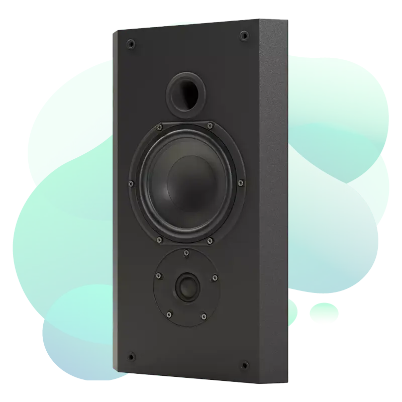 Krix Phonix 45 home cinema equipment view 3