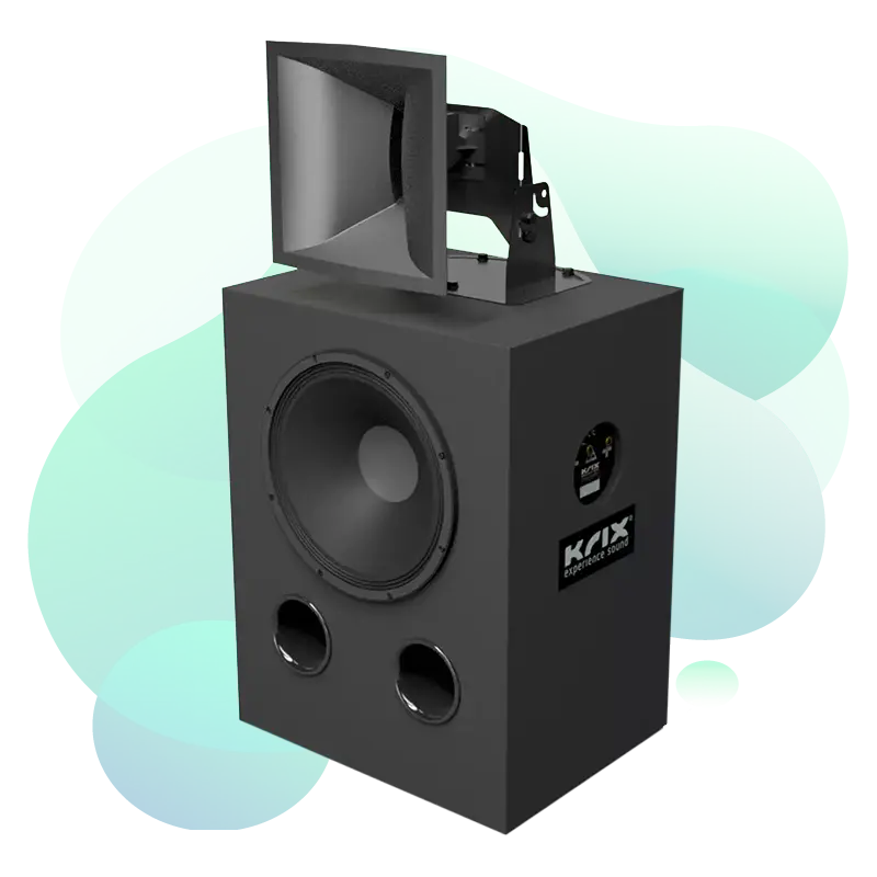 Krix Pix home cinema equipment view 1