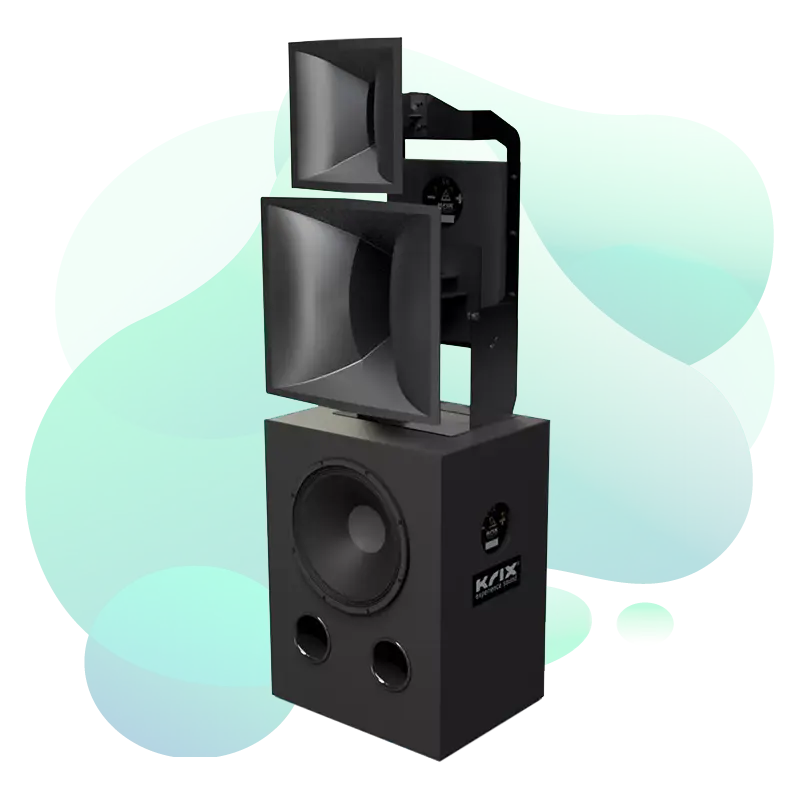 Krix Theatrix home cinema equipment view 1